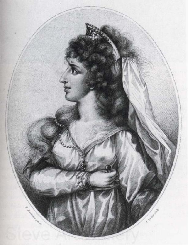 Thomas Trotter Sarah Siddons in the Grecian Daughter